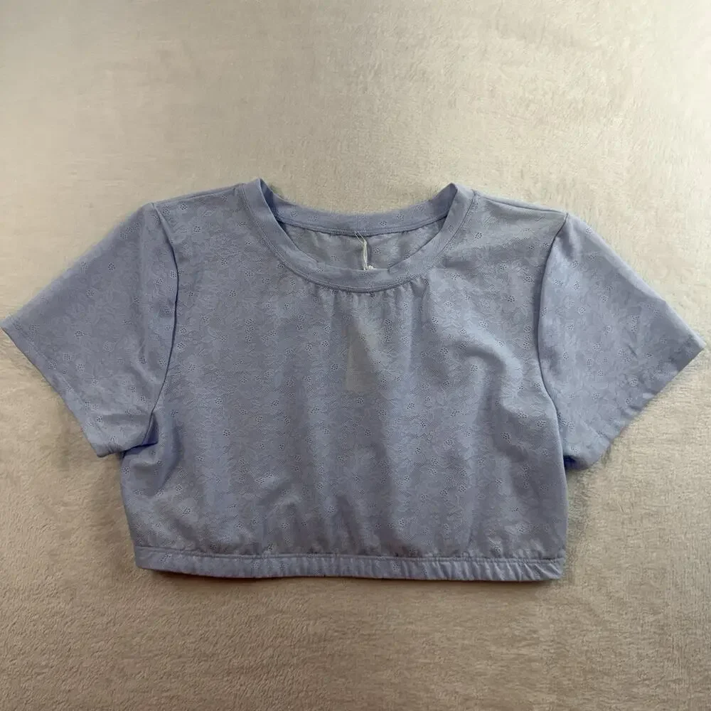 Smoothez By Aerie Sz XXL Lace Bra Top Bralette Baby Blue Comfort Smooth NEW - Picture 3 of 15